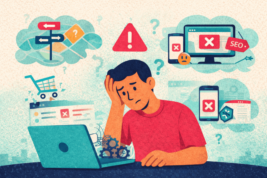 Los errores más comunes al digitalizar un ecommerce